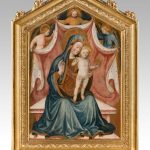 Scopri la celebre tavola dipinta de La Madonna dell'Idea, raffigurante la scena de La Presentazione a Tempio, di Michelino da Besozzo, Museo del Duomo di Milano.