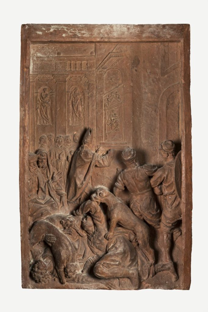 Punizione degli ariani assaliti in chiesa