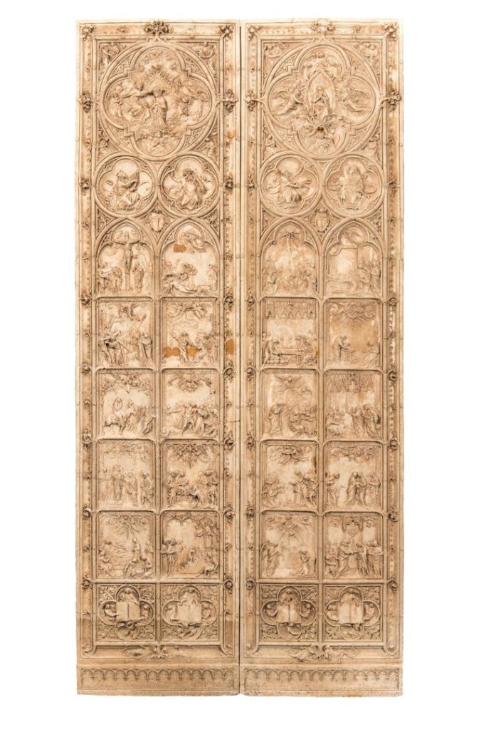 Bozzetto per la porta maggiore del Duomo