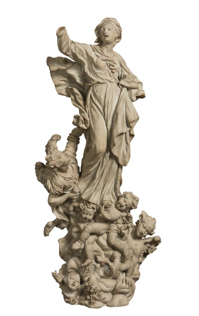 Vergine Assunta sorretta dagli angeli
