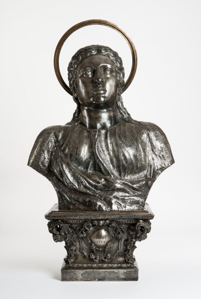 Busto reliquiario di santa Tecla