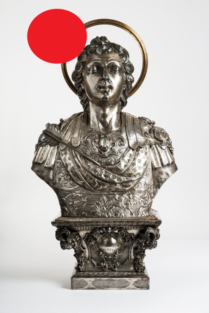 Busto reliquiario di san Sebastiano