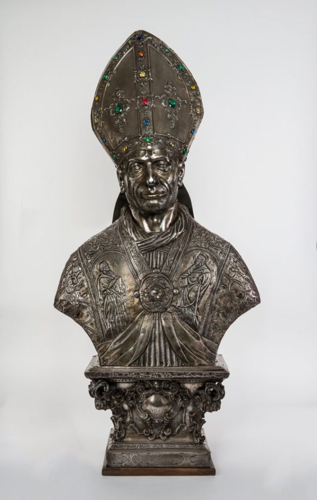Busto reliquiario di san Carlo